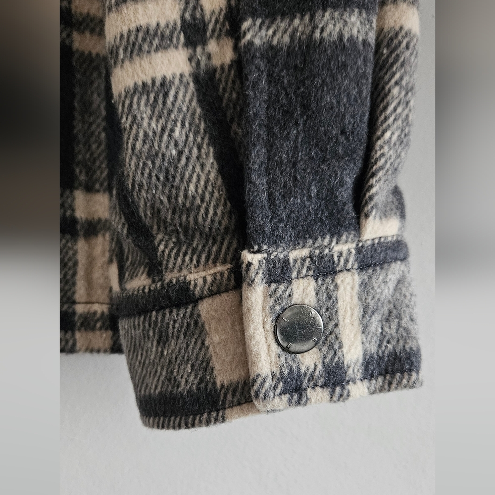 Wesc Unisex Liam Plaid Full-Zip Shirt Jacket Size Men's/Women's - XL/XXL NWT - Picture 6 of 11